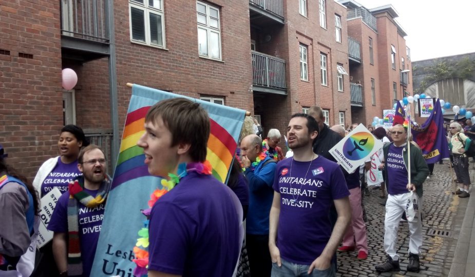 Unitarians Gathered at Pride