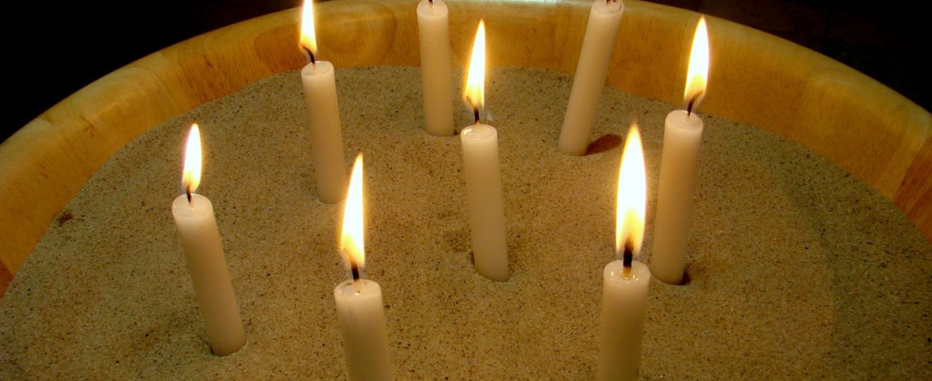 Candles in Sand